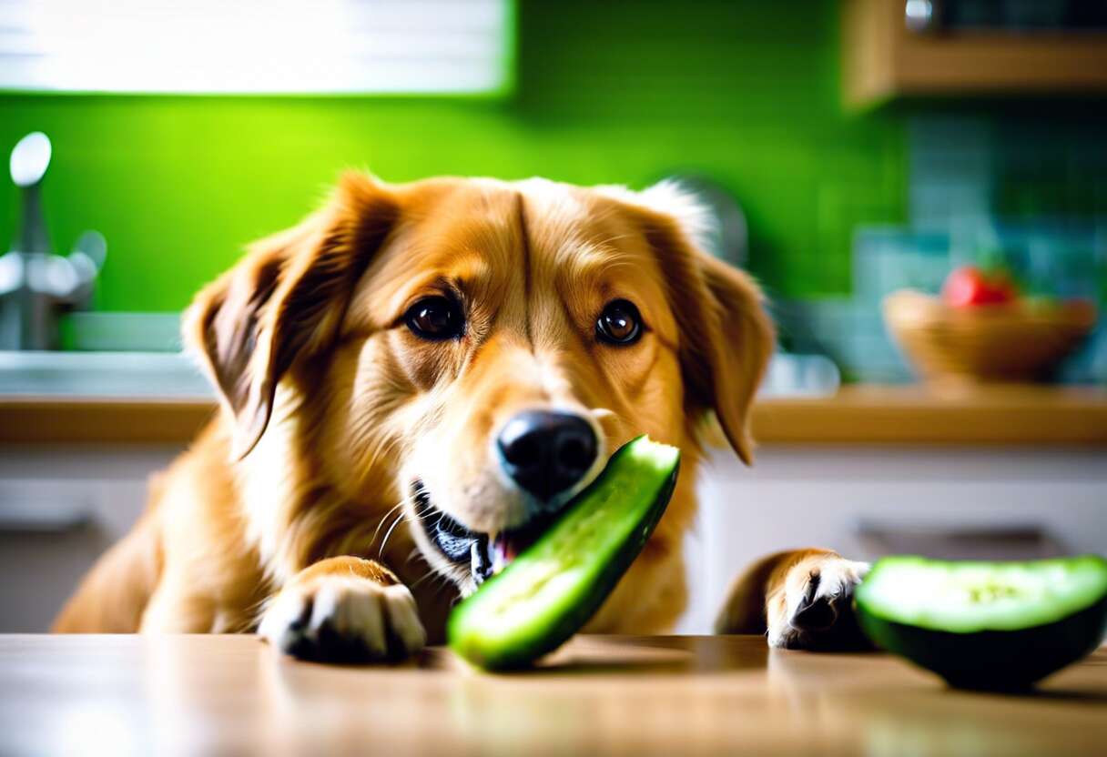 Les bienfaits nutritifs du concombre pour votre chien