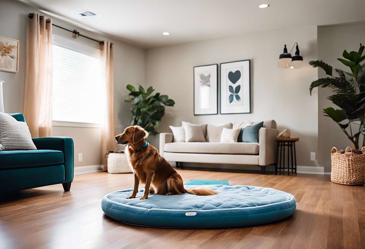 Gérer l'environnement pour réduire les stimuli à l'aboiement