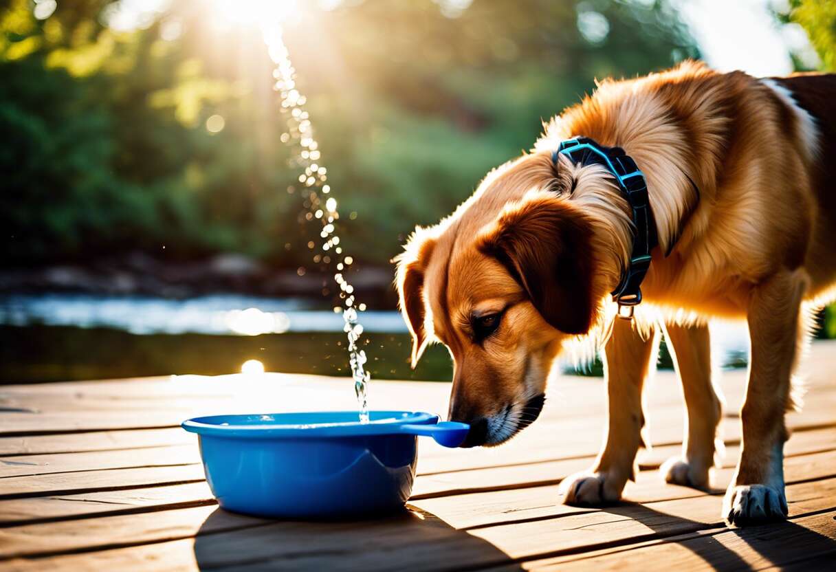 L'importance de l'eau pour la santé canine