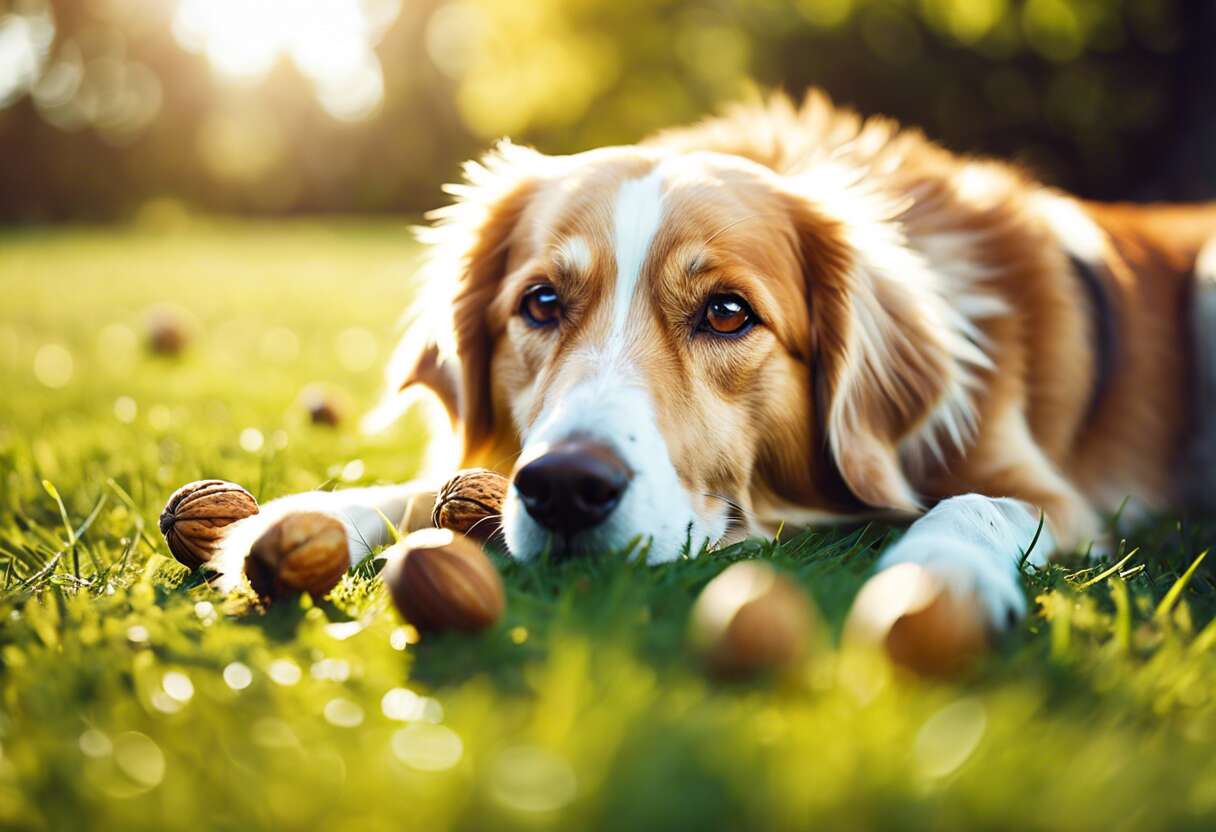 Conseils pour sécuriser l'alimentation de votre chien face aux noix