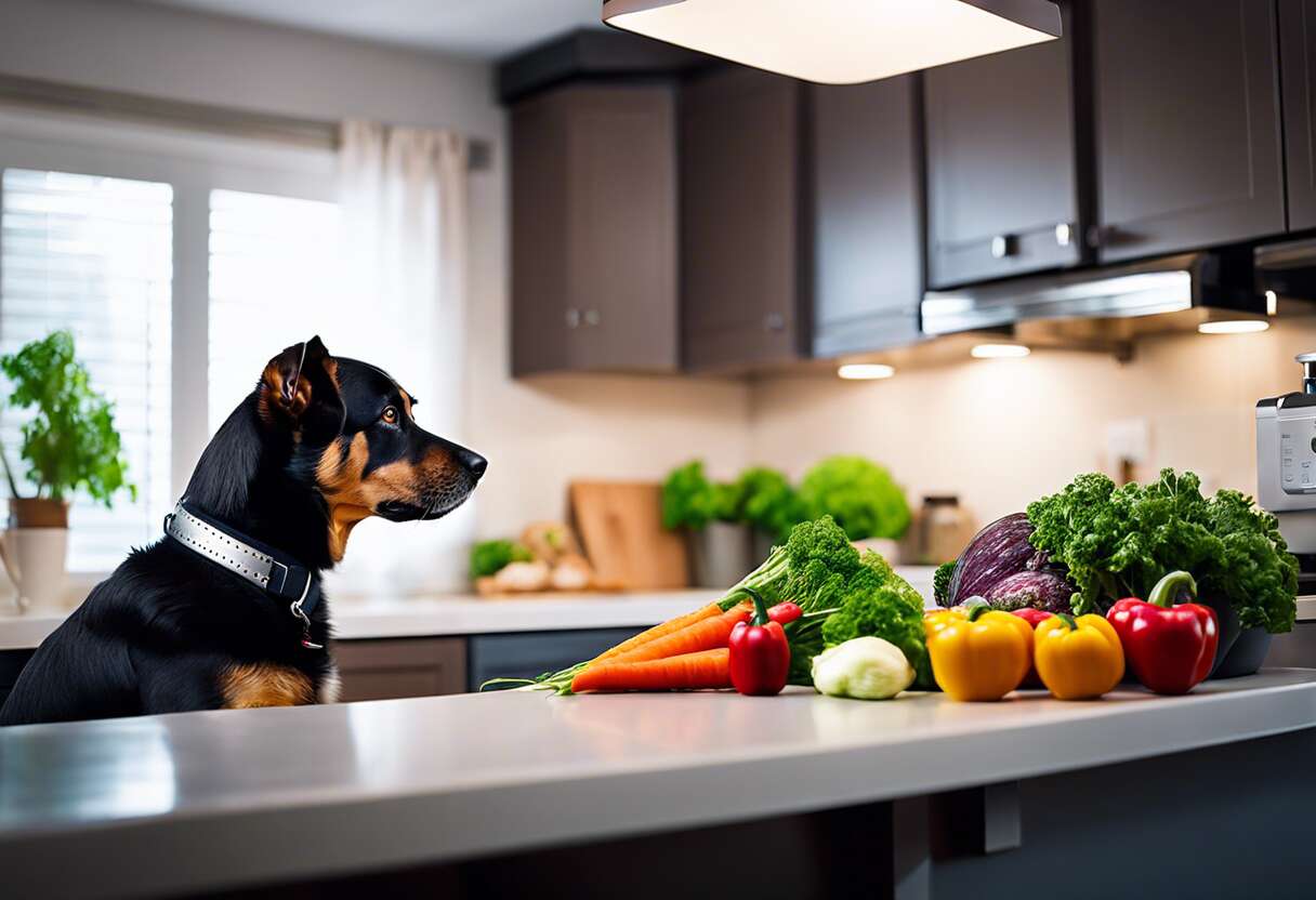 Gestion des urgences : que faire si votre chien ingère un légume toxique