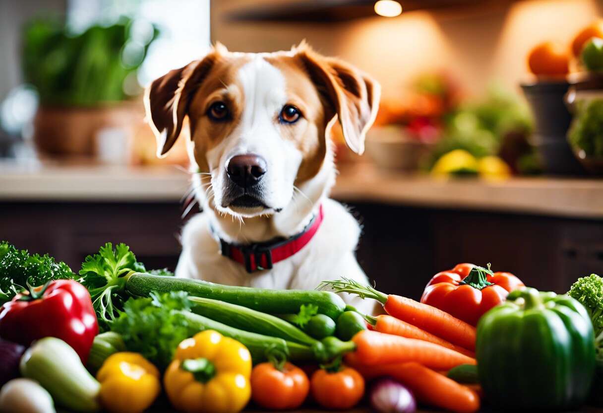 Alternatives sûres : les légumes bénéfiques pour les chiens