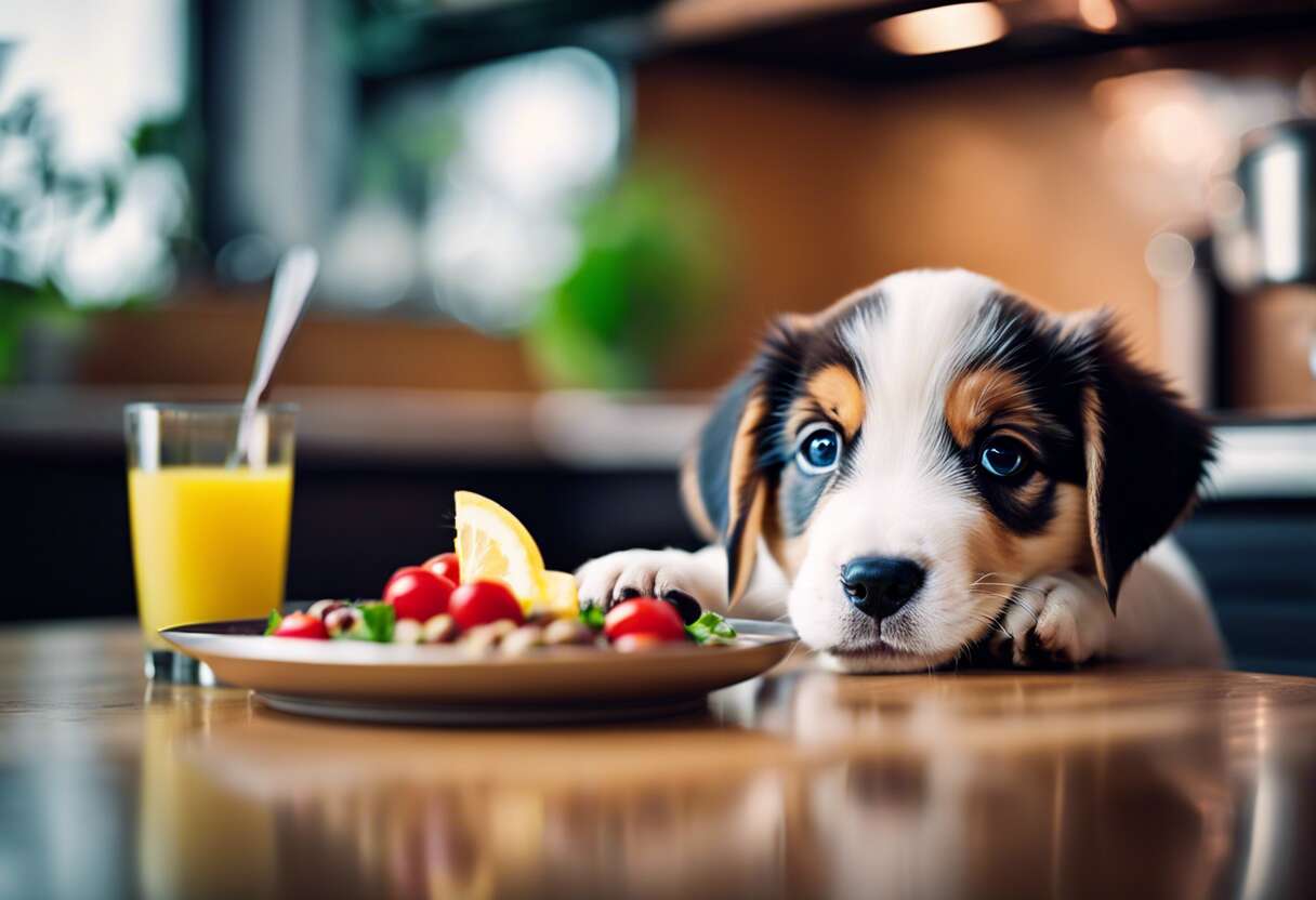 Identifier et éviter les aliments toxiques pour les chiots