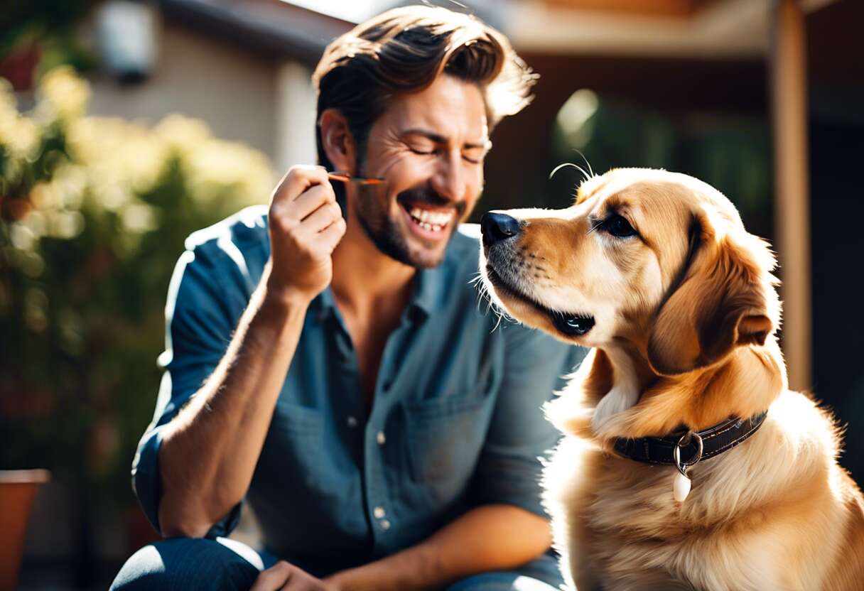Mon chien a mal aux dents : symptômes à surveiller et solutions