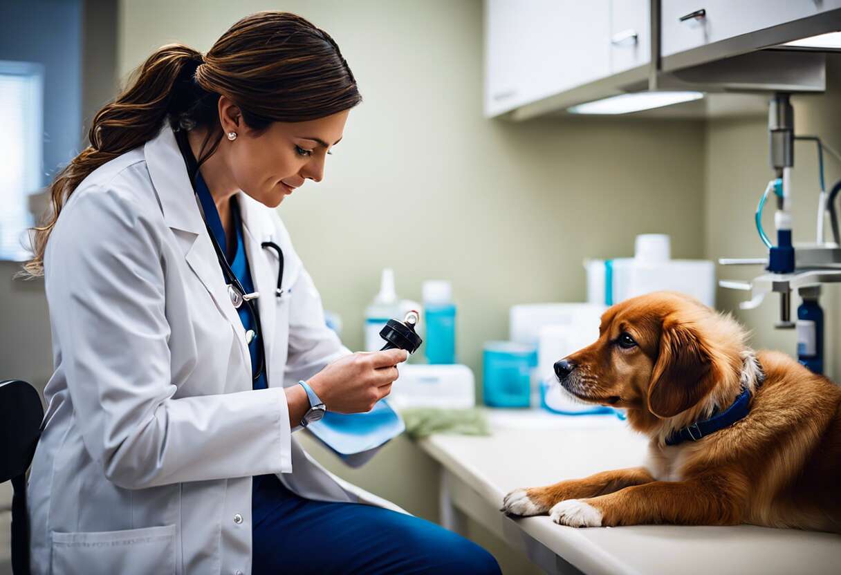 Traitements vétérinaires contre la diarrhée chez nos compagnons à quatre pattes