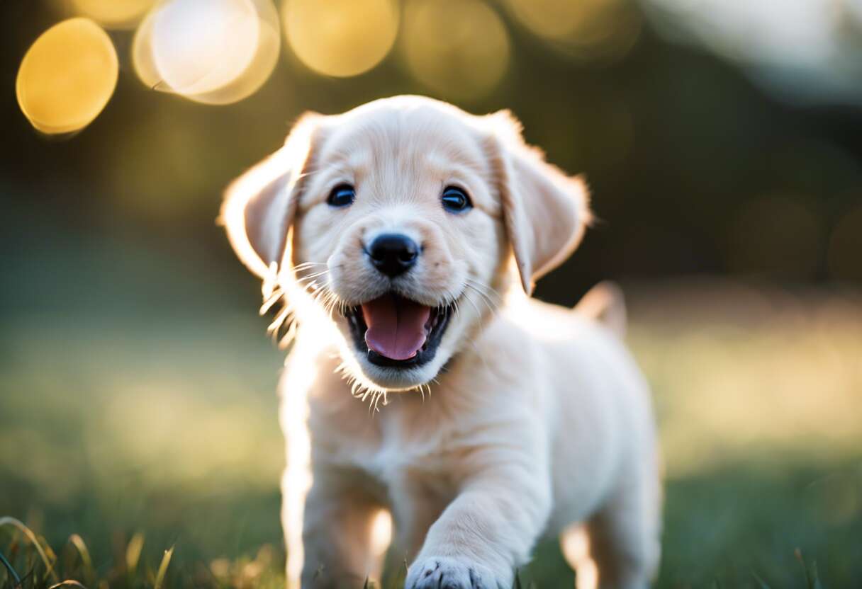 à la découverte des dents de lait chez le chiot