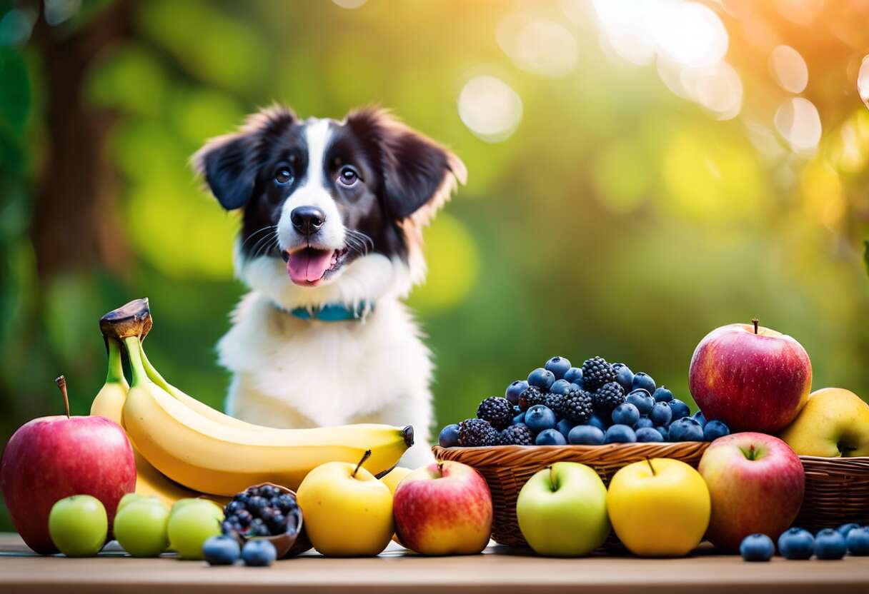 Les bienfaits des fruits pour les chiens