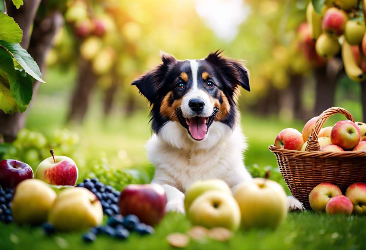 Attention aux fruits toxiques pour nos compagnons à quatre pattes