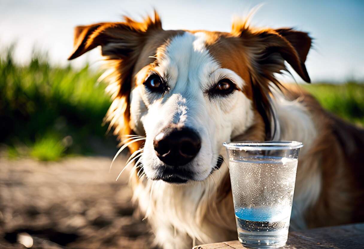 Le rôle de l'alimentation et de l'exercice dans la consommation d'eau canine