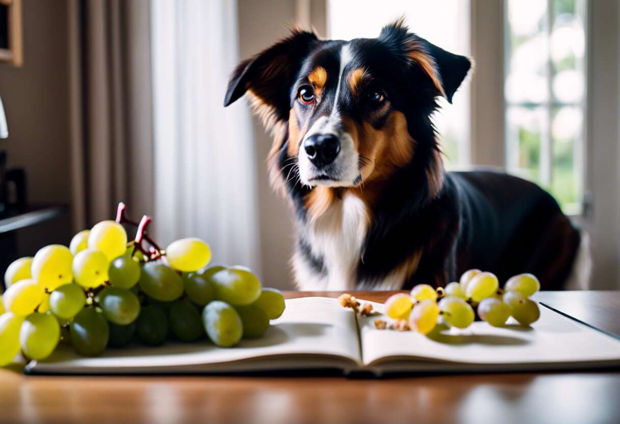 Peut-on donner du raisin à son chien : conseils et risques santé