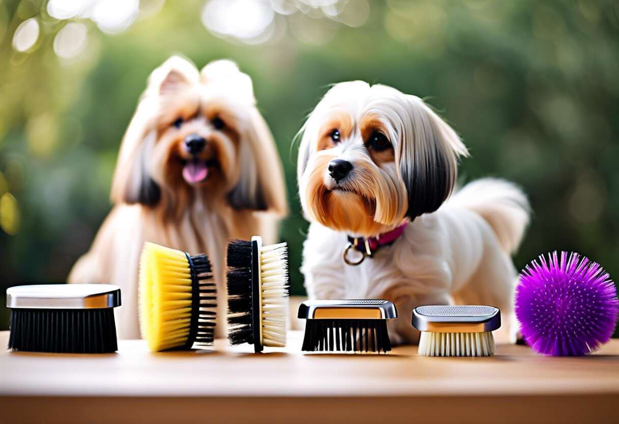 Le choix de la brosse adaptée pour les poils longs