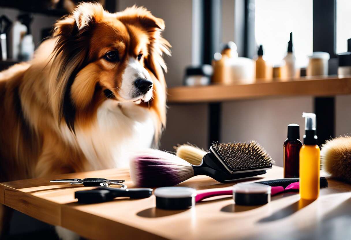 Des soins spécifiques pour les races à poil long