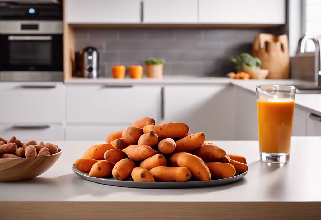 La patate douce, une alternative nutritive pour nos compagnons à quatre pattes