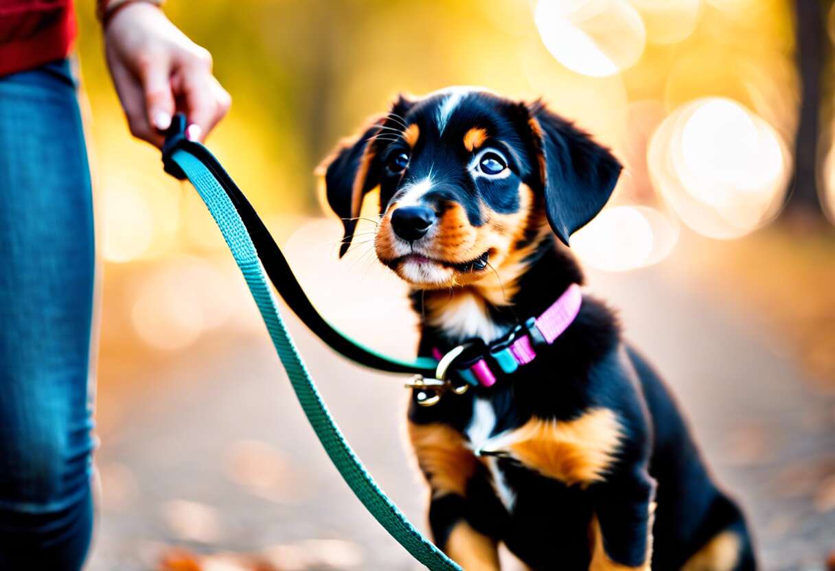 établir une routine de sortie : rythmer les besoins du chiot