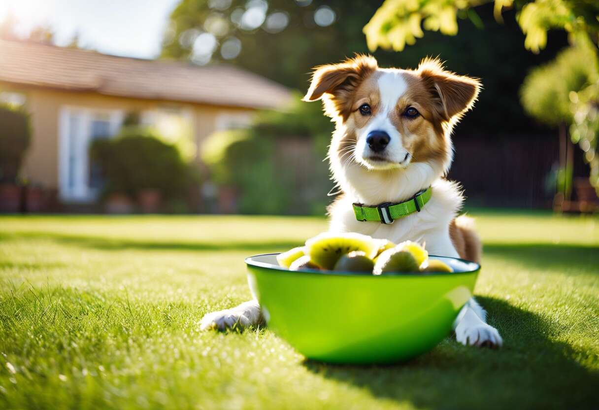 Peut-on donner du kiwi à son chien : conseils et précautions
