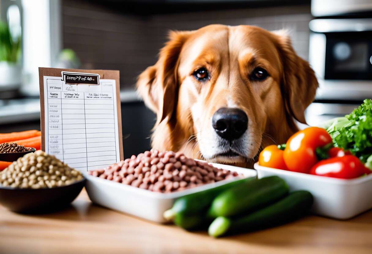 Choisir une alimentation équilibrée pour un régime canin efficace