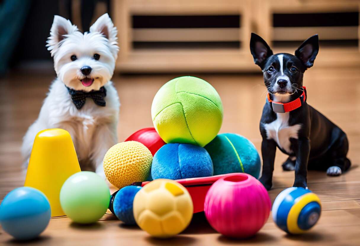 L'importance de choisir des jouets adaptés à l'âge et à la taille de votre chien