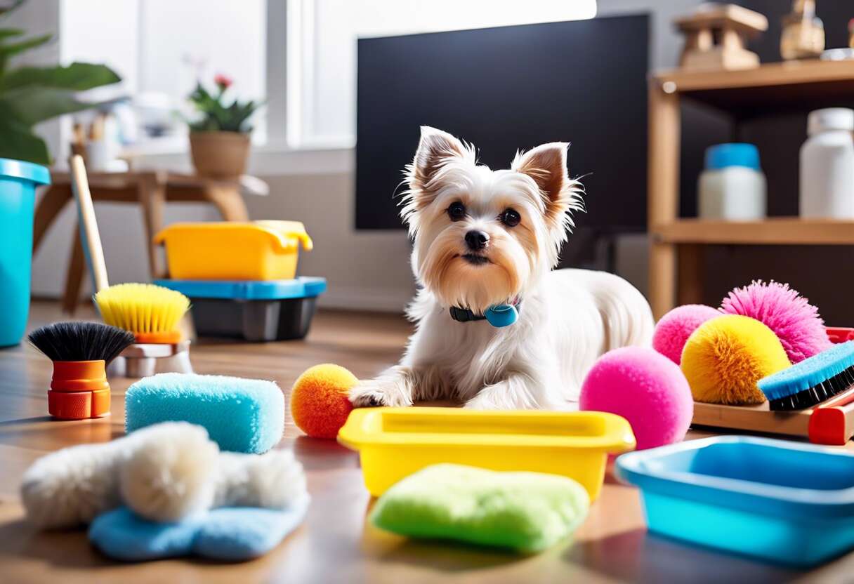 Entretien et hygiène des jouets canins : conseils pratiques