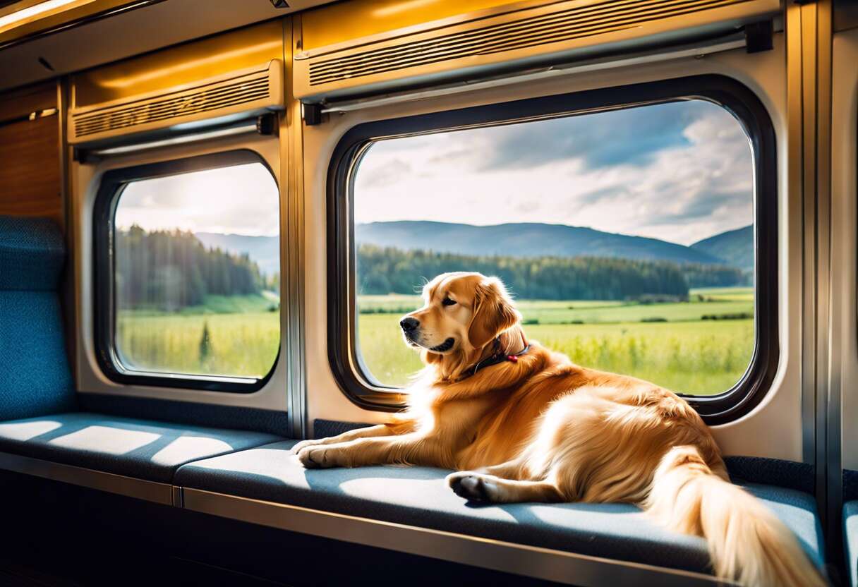 Conseils pour le confort de l'animal pendant le trajet