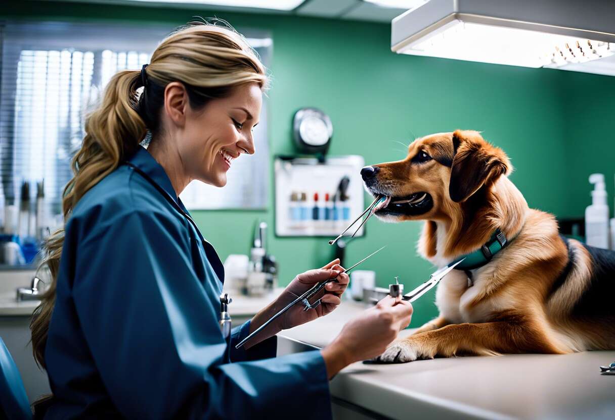 Les traitements disponibles contre la maladie parodontale canine