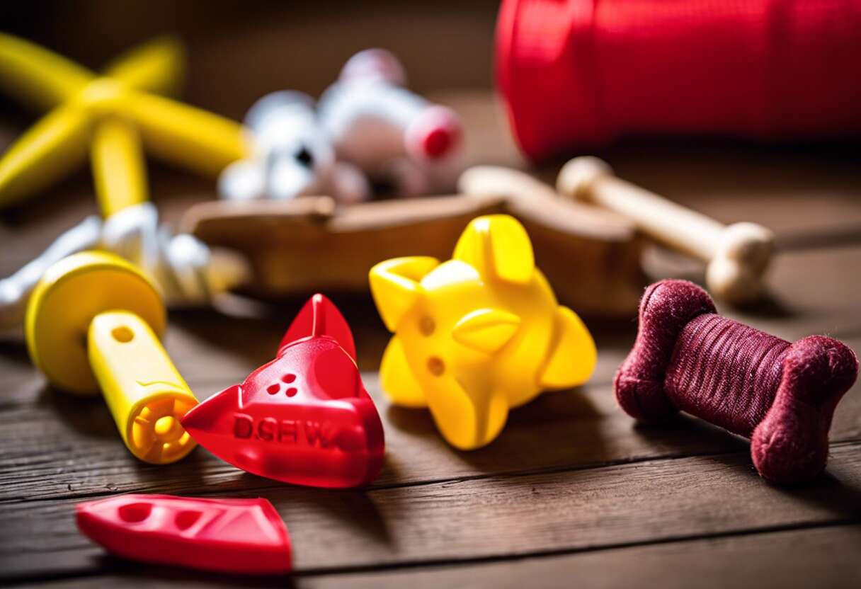 Sécurité avant tout : identifier les jouets à mâcher dangereux pour votre chien