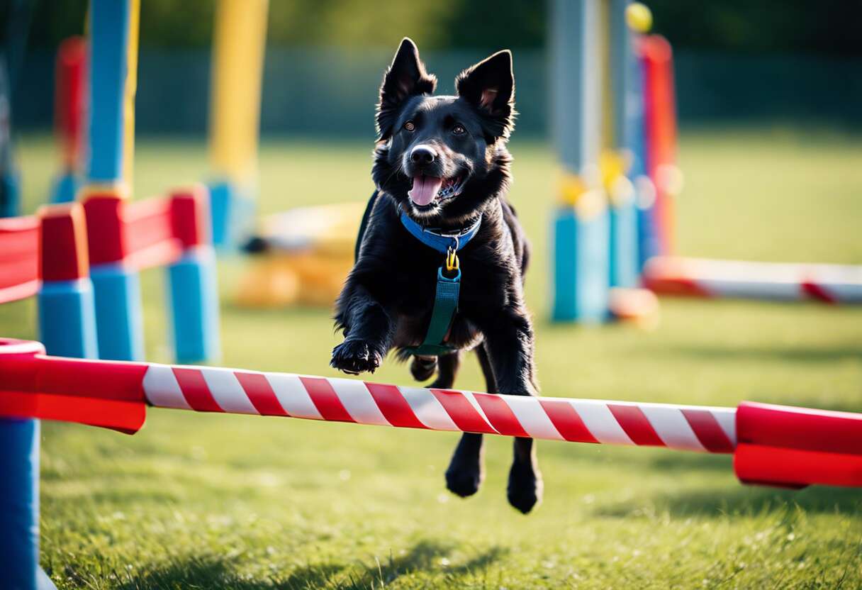 Agility et obéissance : entraîner efficacement votre chien moyen