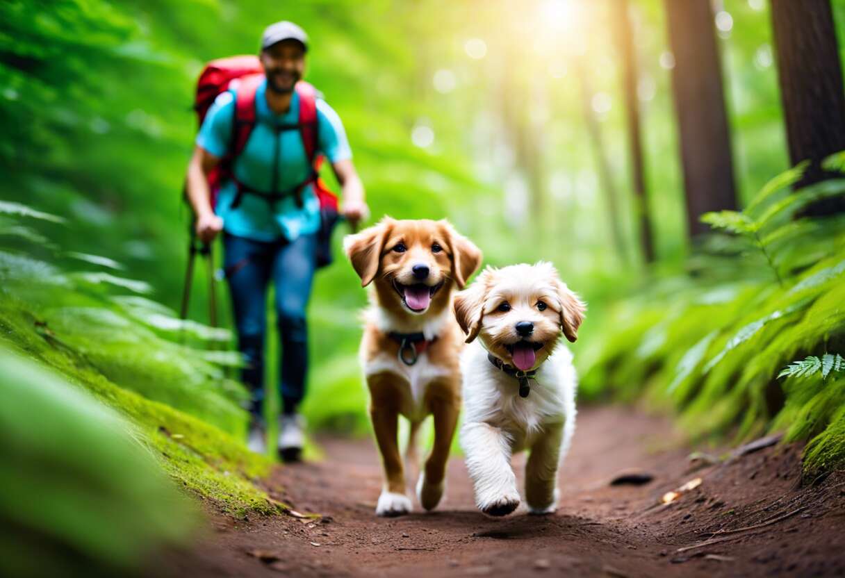 Introduire votre chiot à la randonnée : quand et comment commencer ?