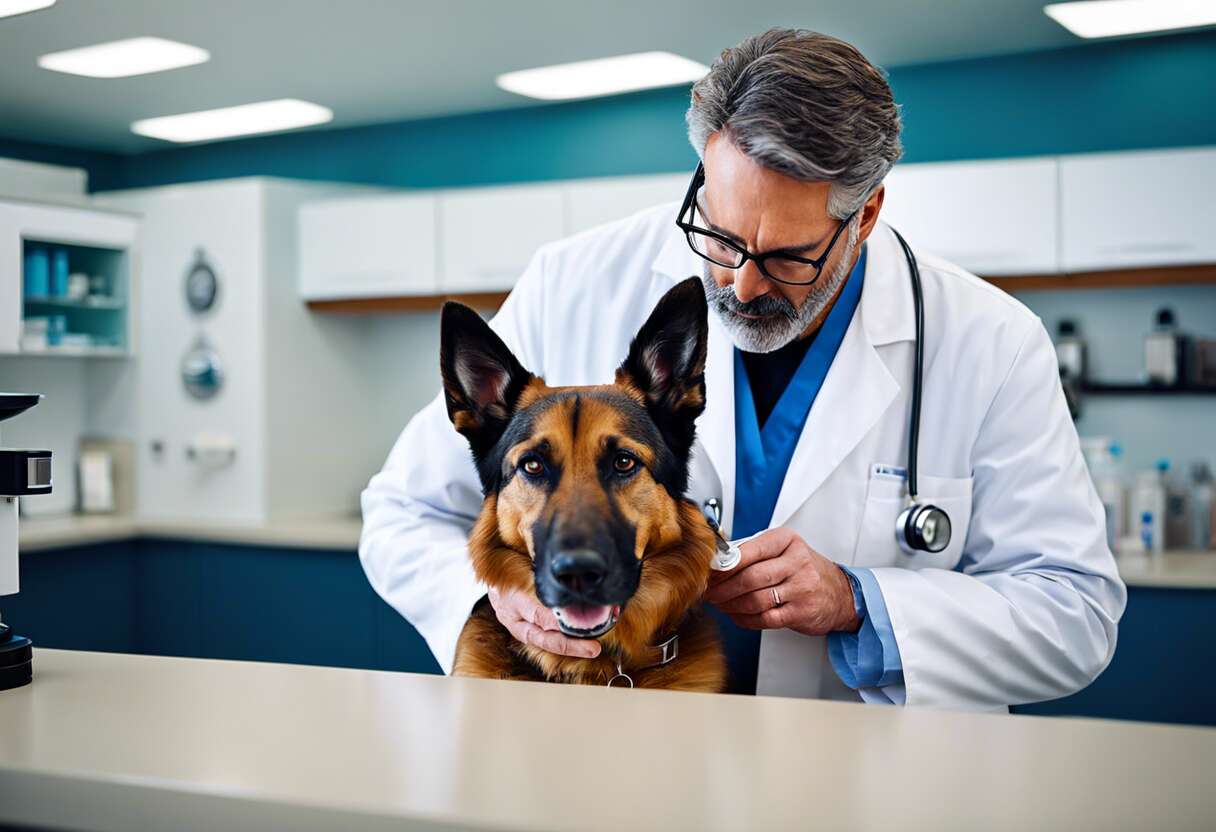Identifier les signes cliniques de la pancréatite chez le chien