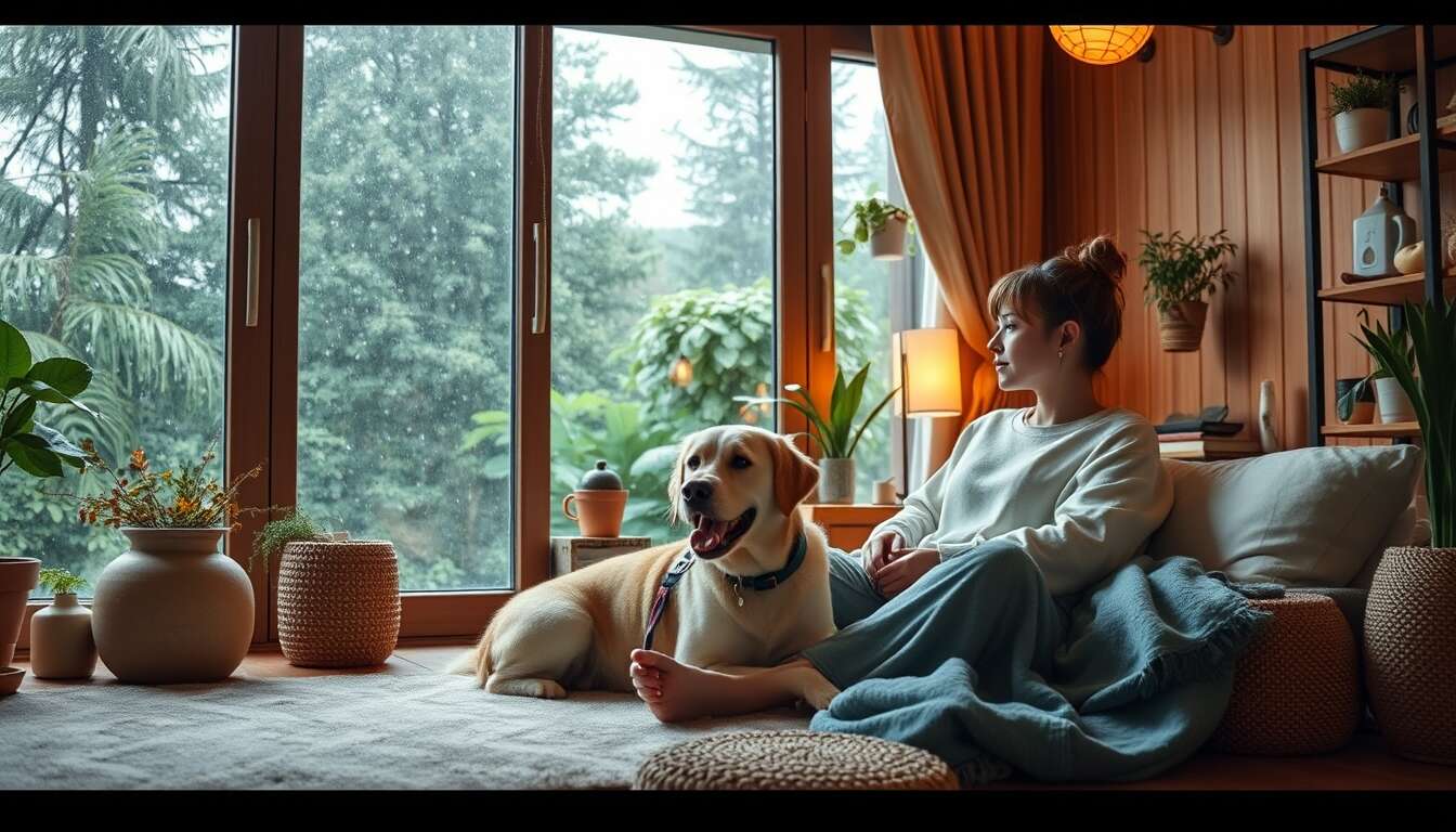 Détente et bien-être : activités cocooning pour jours de pluie