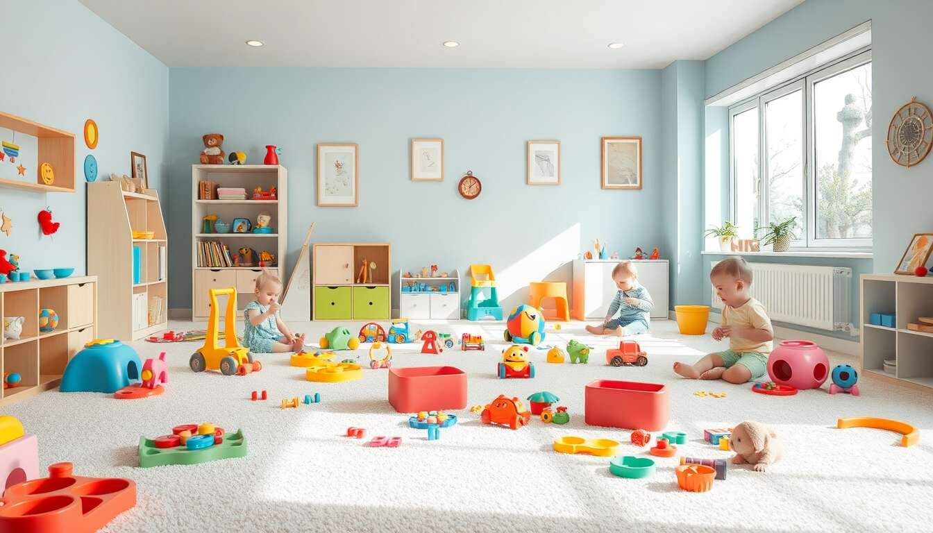 Conseils pour un espace de jeu sûr : le choix du coffre à jouets adapté