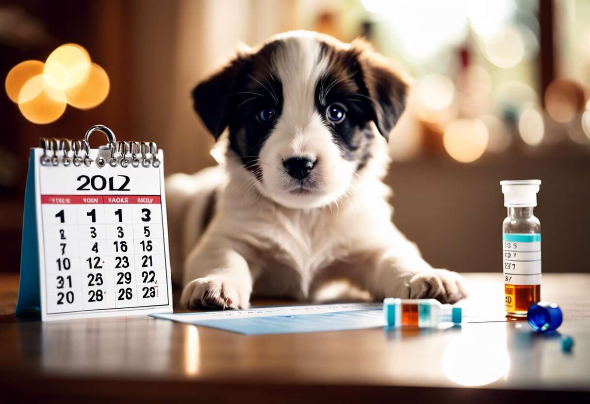 Tout savoir sur le calendrier de vaccination des chiots