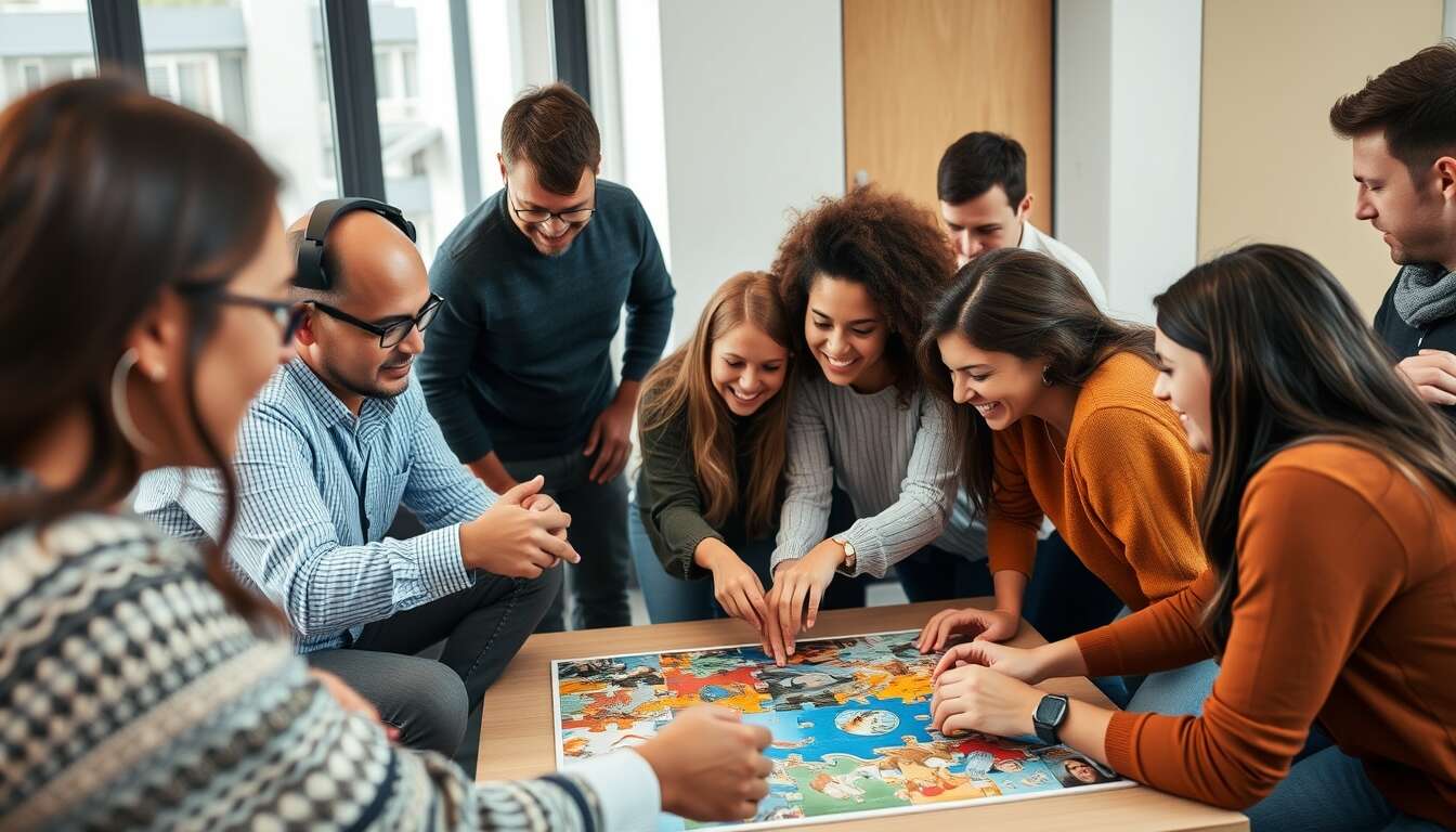 Favoriser le travail d'équipe par le jeu