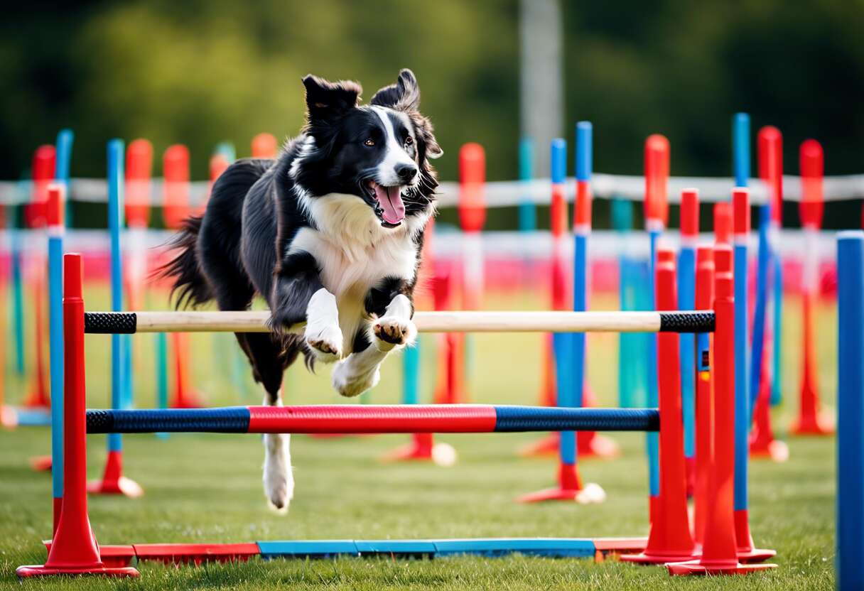 Accessoires indispensables : équipement essentiel pour l'agility canine