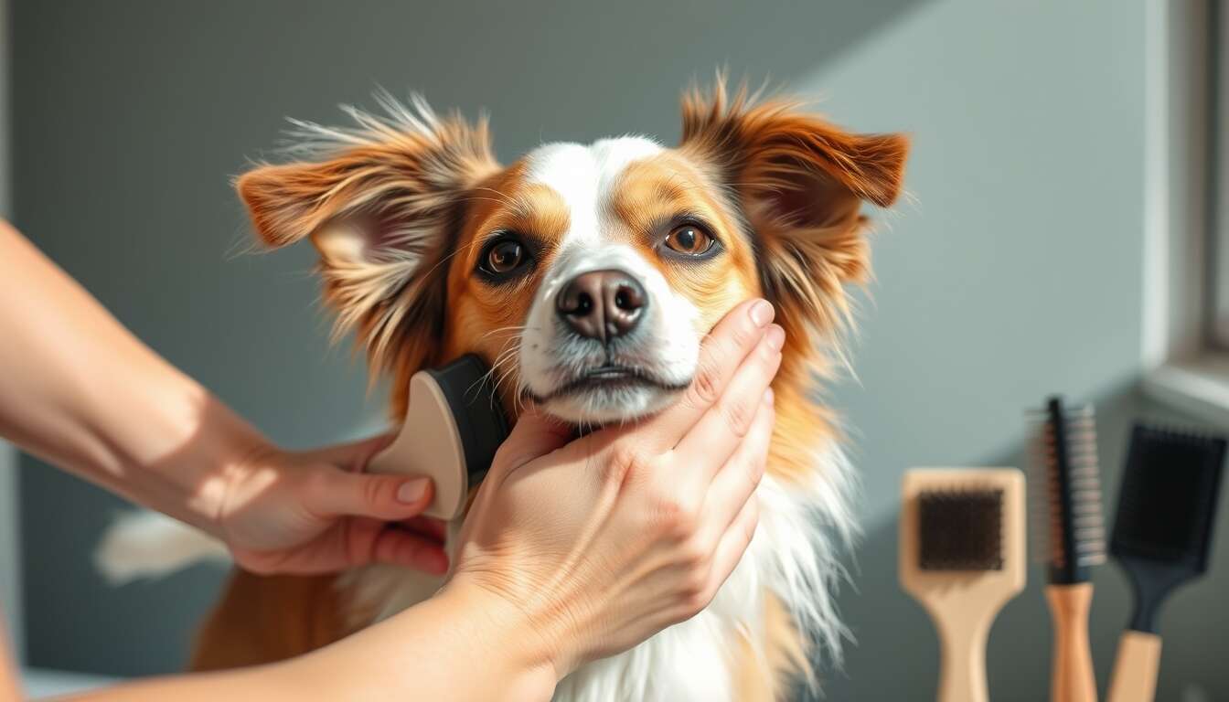 Comprendre la réticence de votre chien au brossage