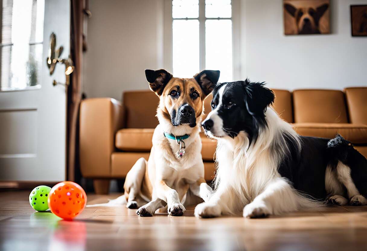 Jalousie entre chiens : signes et techniques d'atténuation