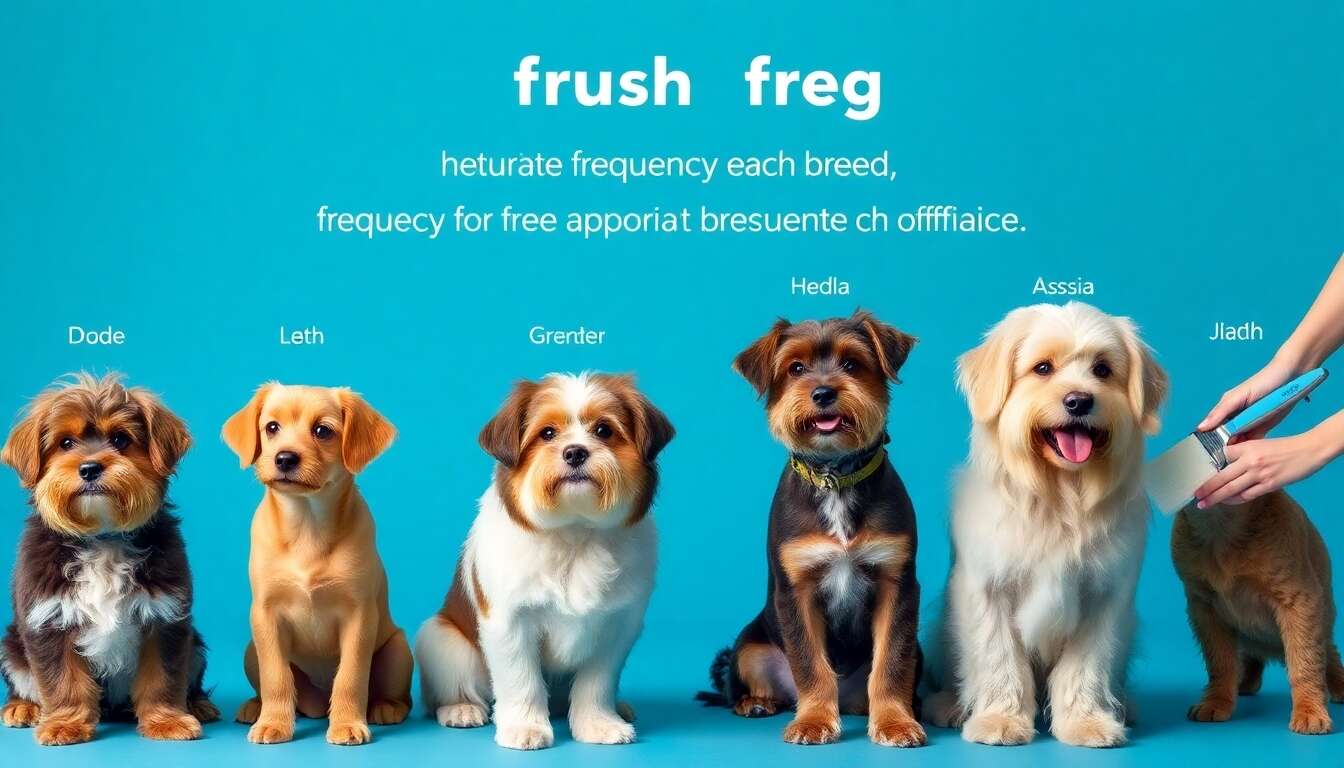 L'importance de la fréquence de brossage selon le type de poil