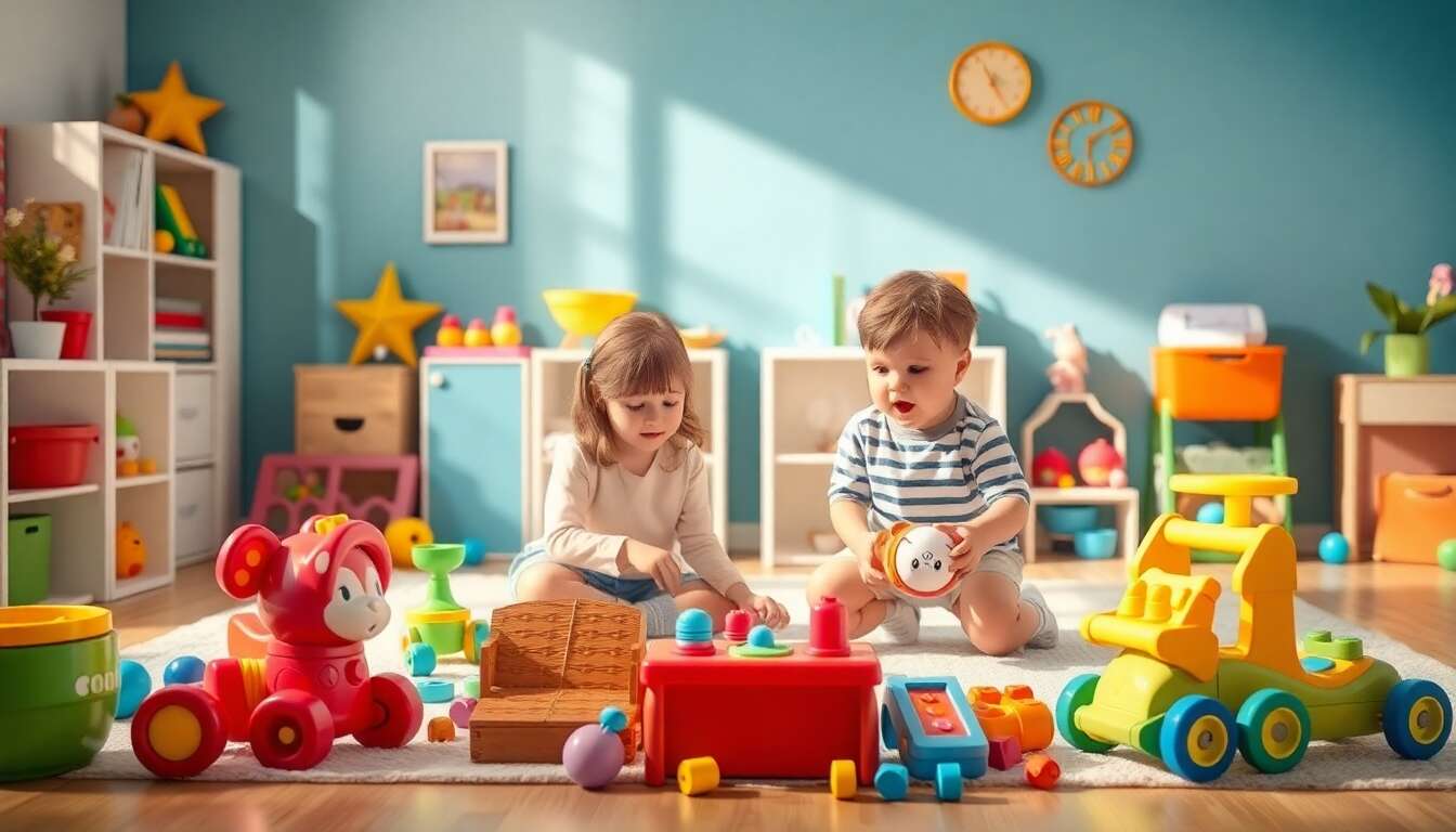 Sécurité et adaptabilité : choisir des jouets pour chaque tranche d'âge