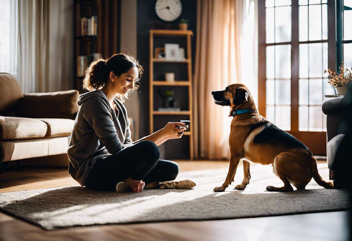 Jeux d'obéissance à l'intérieur : renforcer la complicité avec votre chien