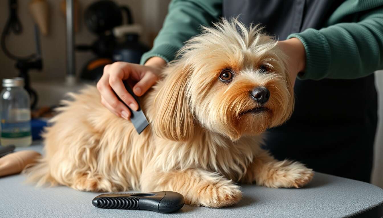 Préparation au toilettage à domicile : le matériel essentiel