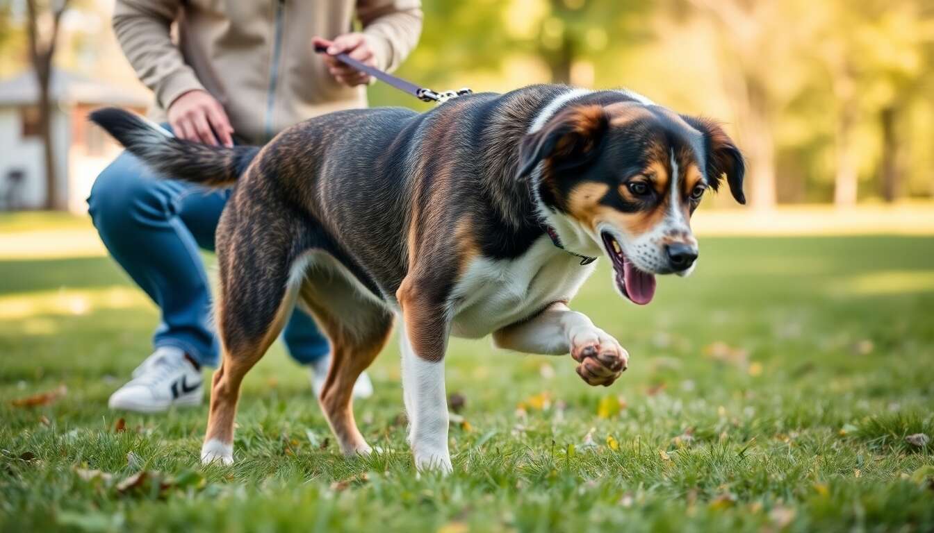 Chien qui boite : comprendre les causes possibles de la boiterie