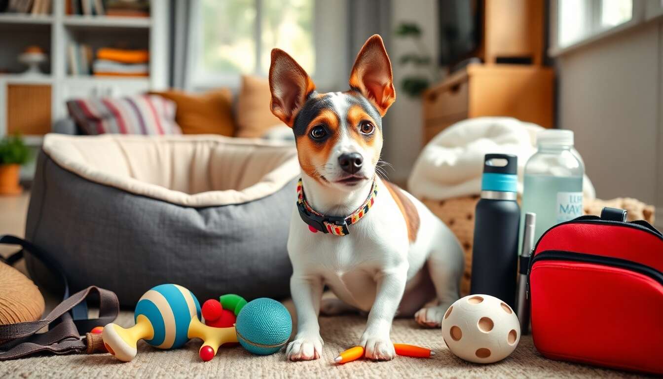 Top 5 des accessoires indispensables pour votre jack russell terrier miniature