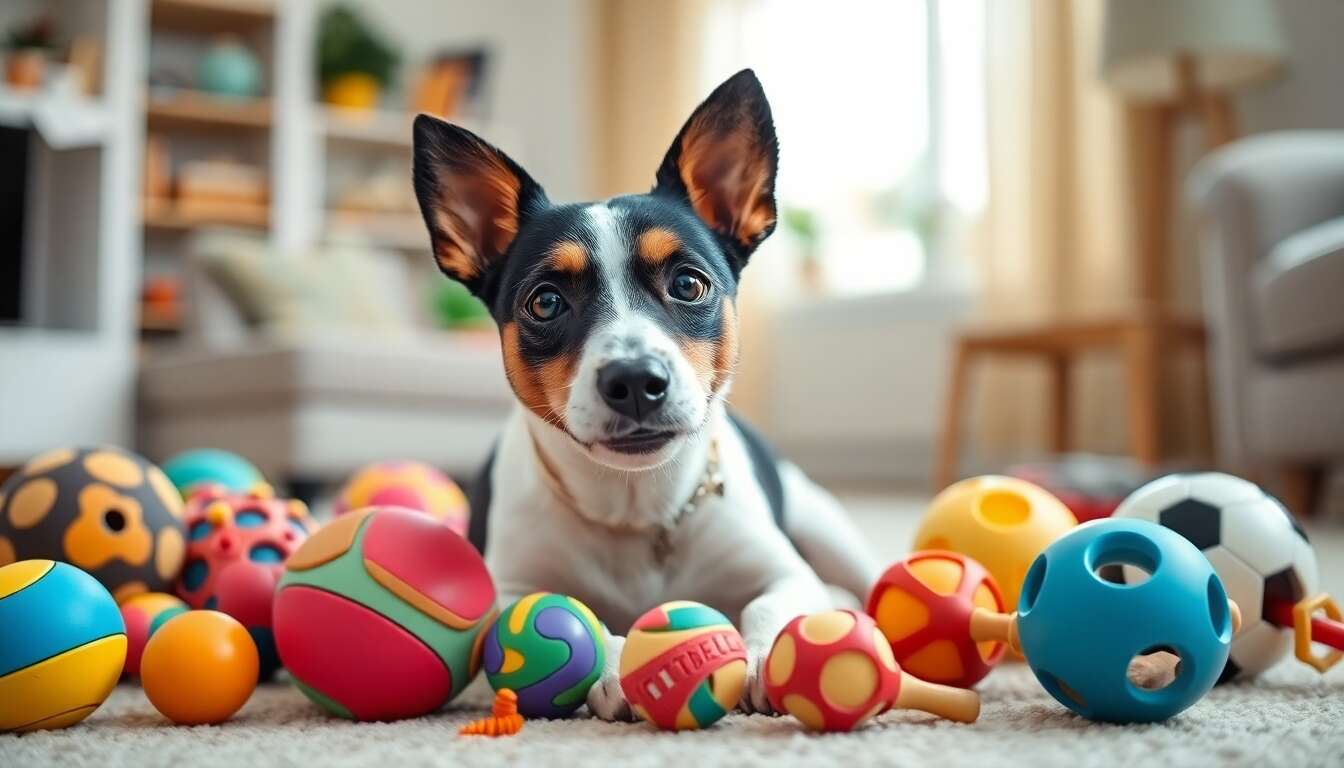 Les jouets incontournables pour stimuler son jack russell miniature