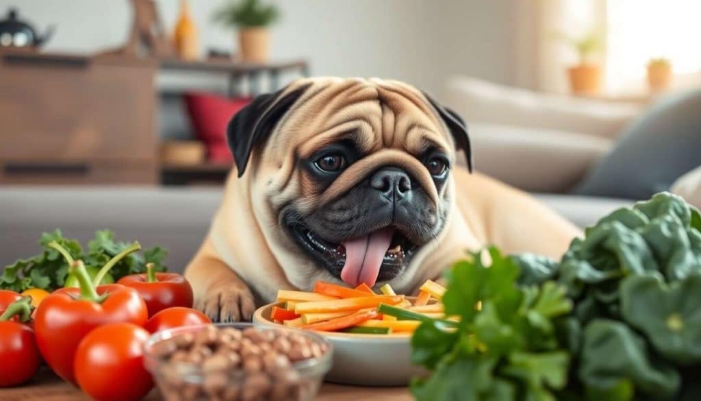 Carlin (Pug) et diète équilibrée: vers une meilleure qualité de vie
