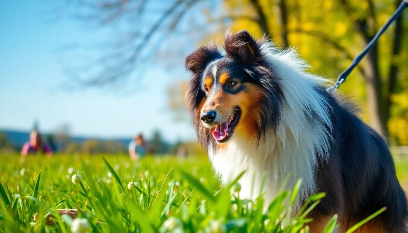 Colley (Rough collie) : quel casse-croûte lui offrir lors de vos balades?