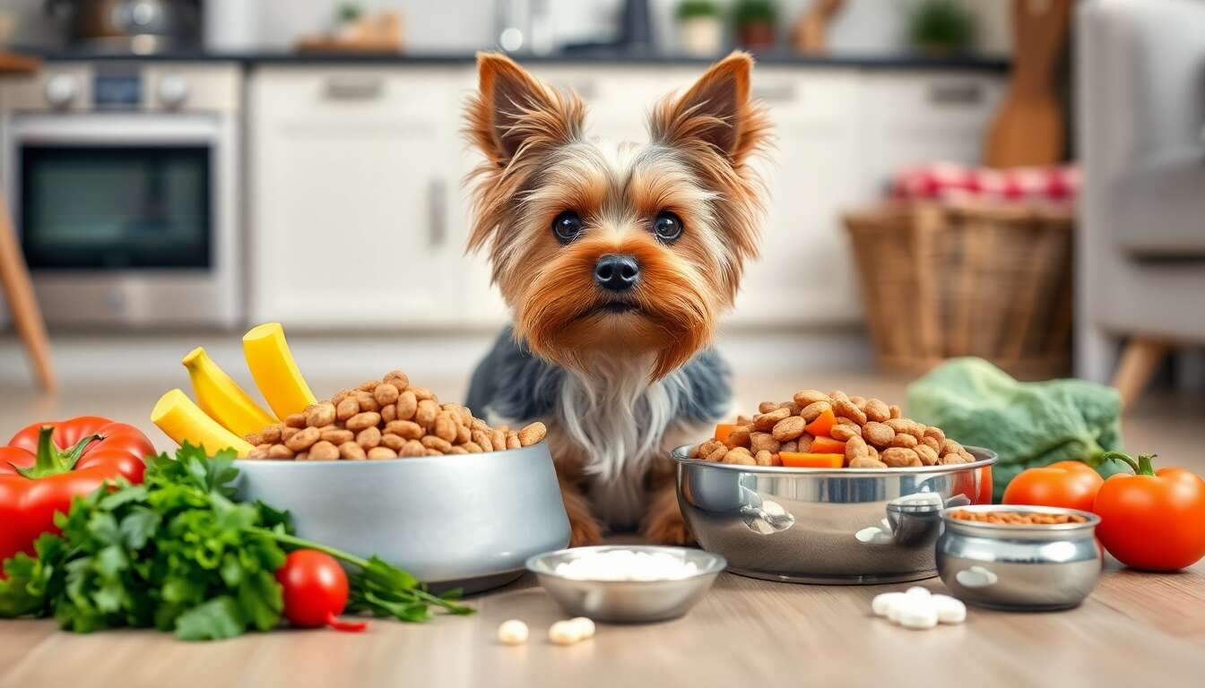 Comprendre les besoins nutritionnels du yorkshire terrier