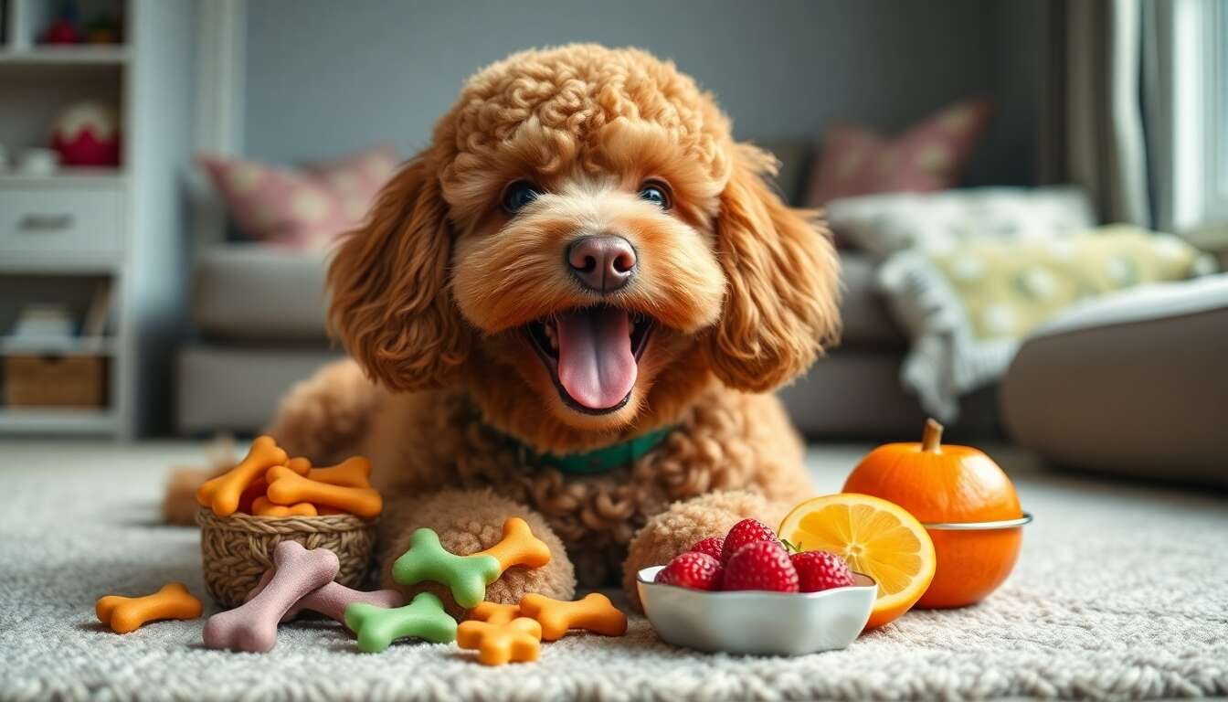 Les meilleures friandises pour un Caniche