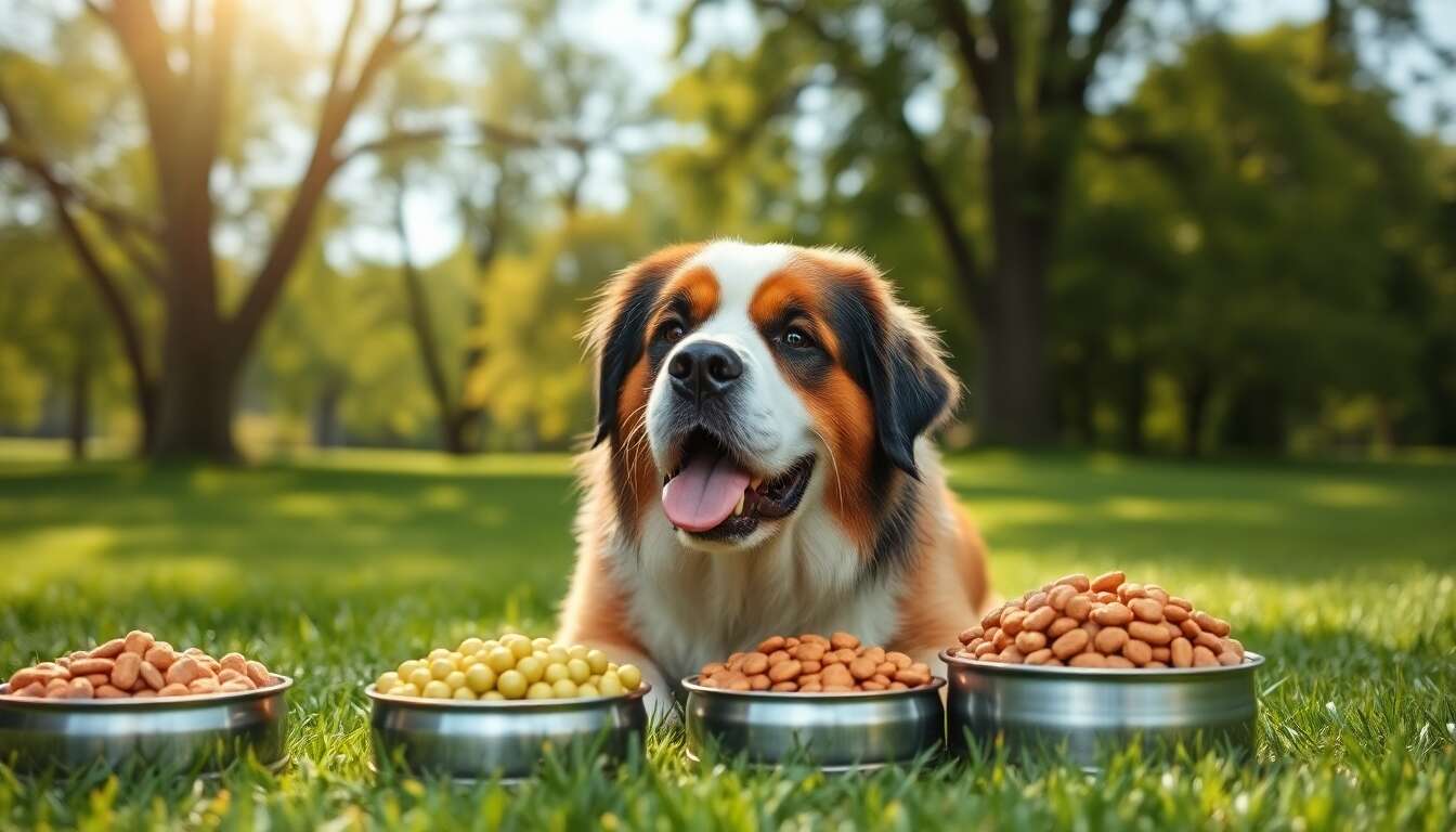 Déceler et prévenir le surpoids chez le saint-bernard