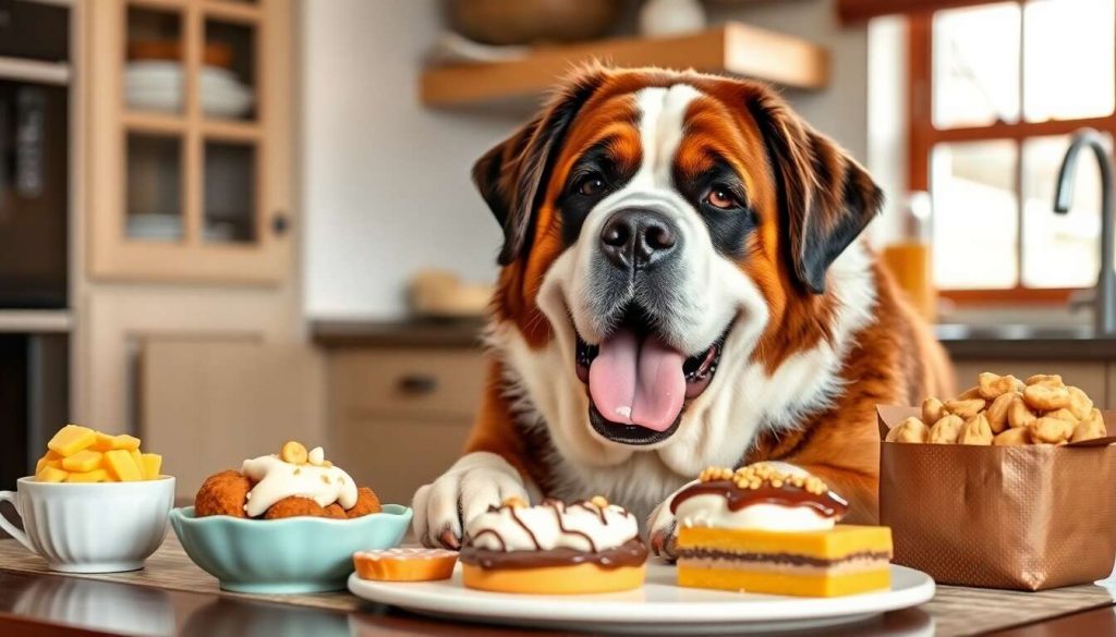 Saint Bernard et gourmandises : une idylle sucrée?