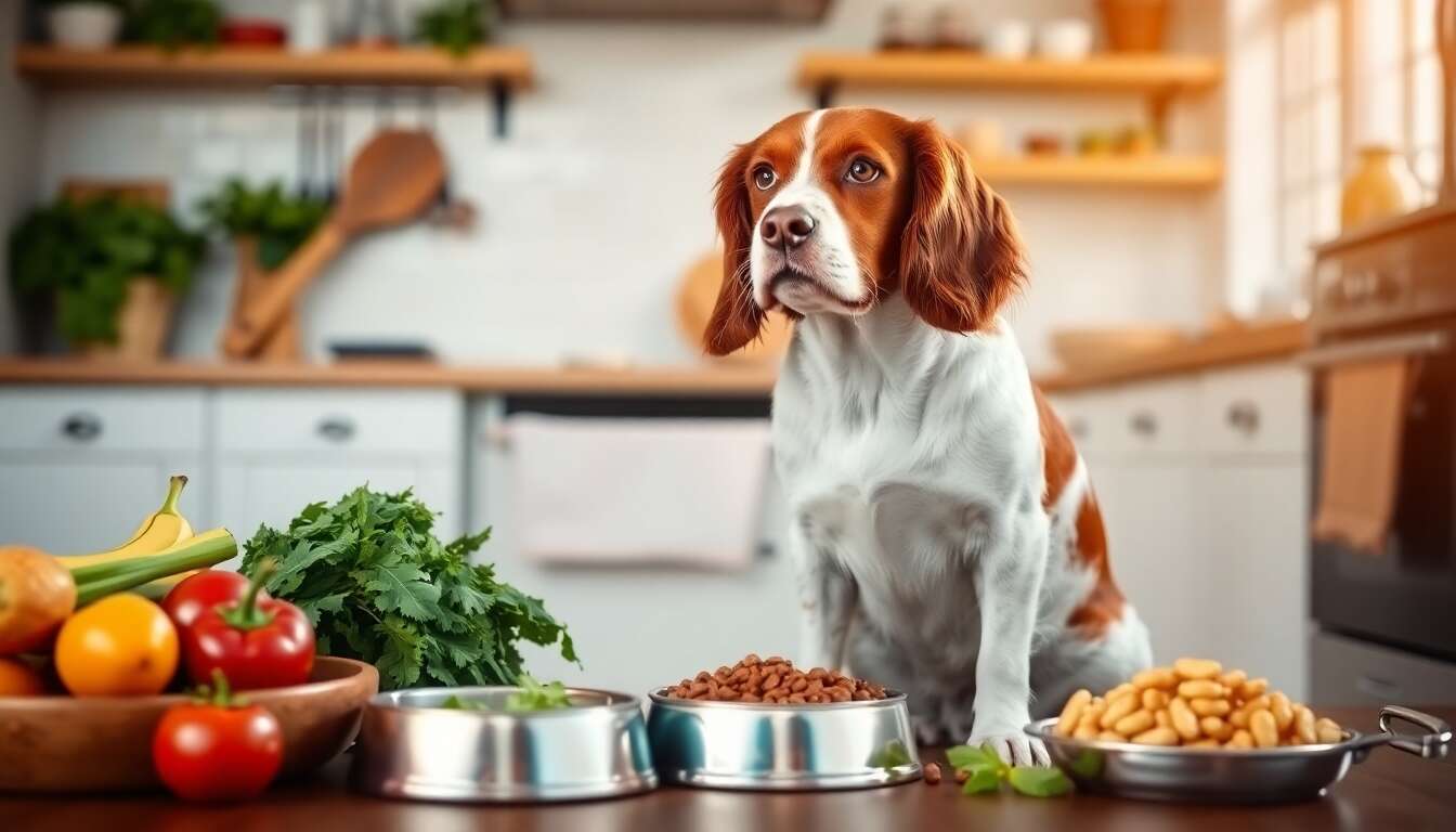 Comprendre les besoins alimentaires de l'épagneul breton