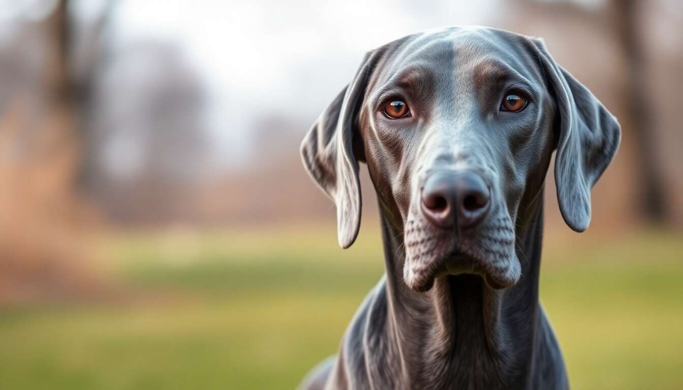 Braque de Weimar (Weimaraner)  : quelle récompense après l'effort ?